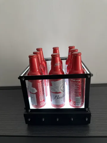 订制发光啤酒箱 - 方型9支-白光