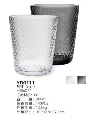 PC棱纹杯