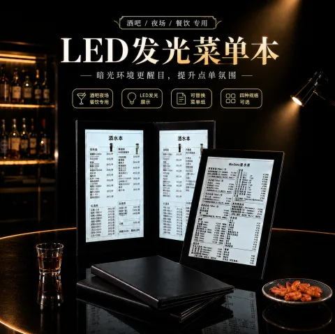 发光餐本