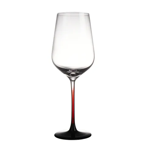 红黑水晶红酒杯