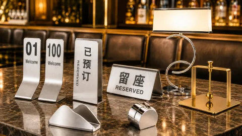 酒店桌面标识器具系列